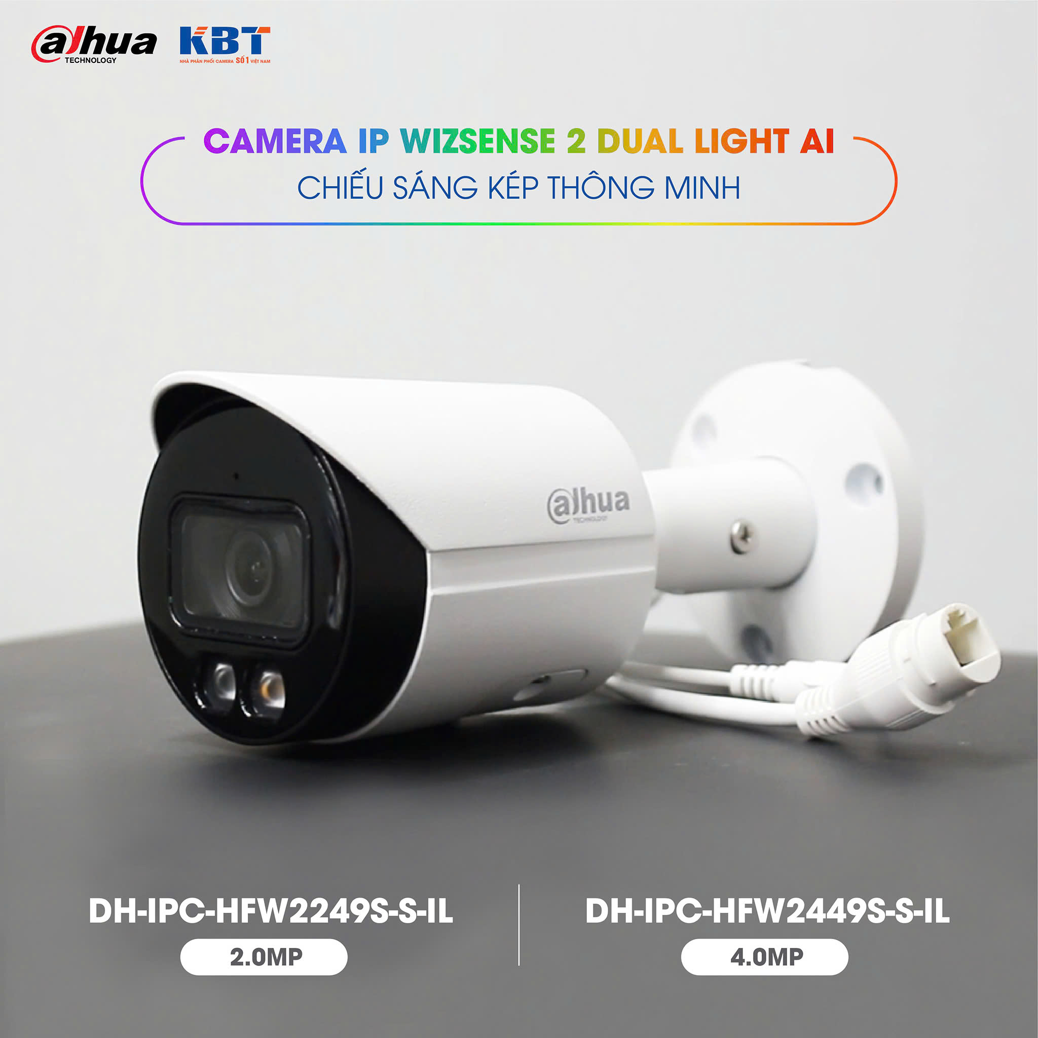 Camera IP Wizsense 2 Dual Light AI - Công Ty TNHH Thương Mại - Dịch Vụ Trương Gia